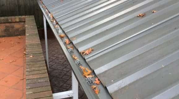 Grey roof and gutter — Gutter Systems in Sydney, NSW